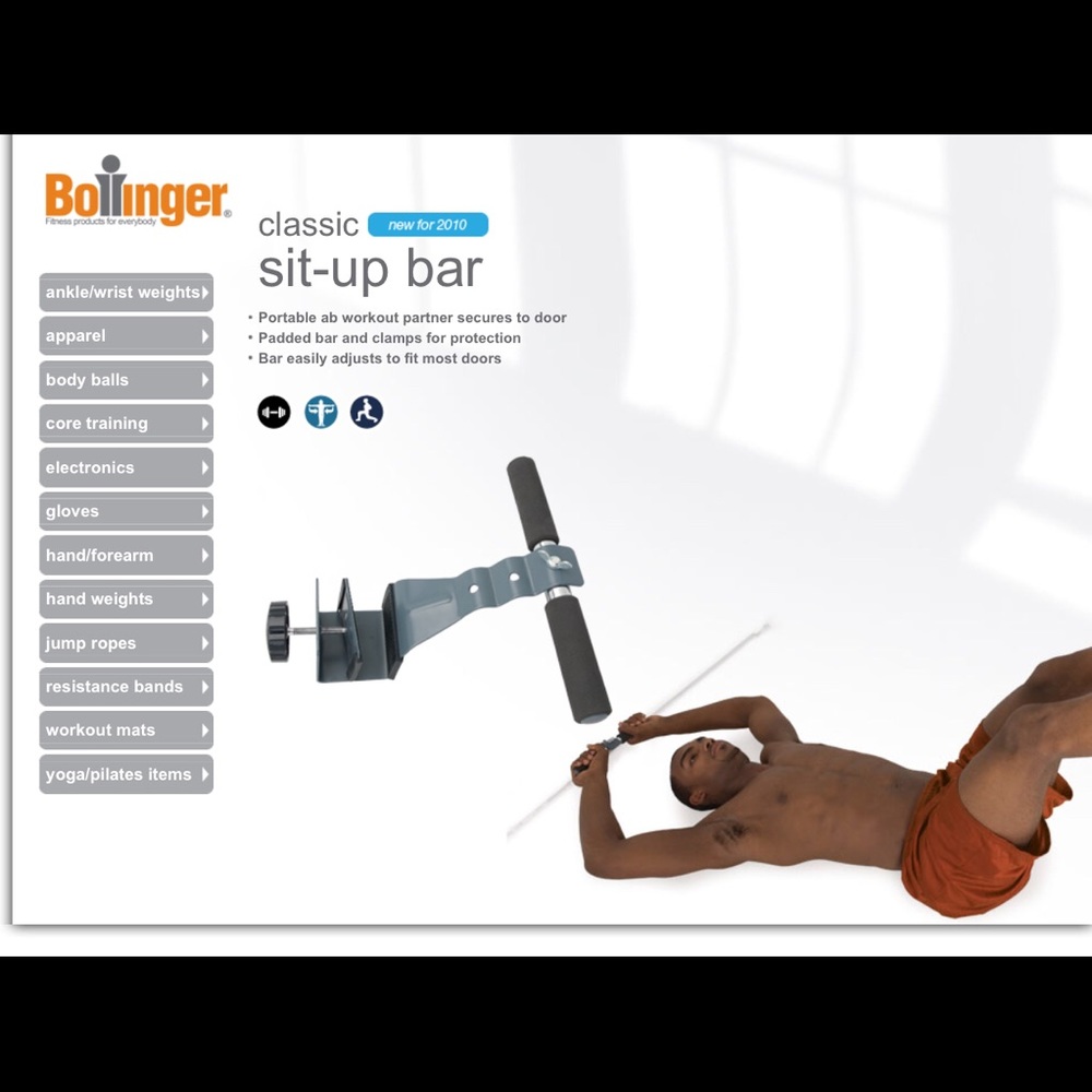 New Bollinger Classic Sit up Bar